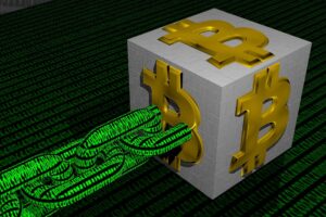 Proof of Work vs. Proof of Stake explained with blockchain and cryptocurrency illustration for beginners