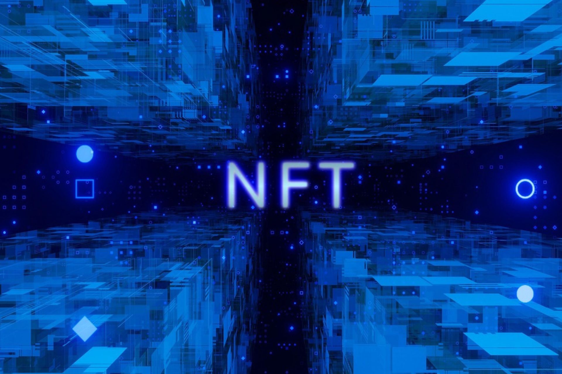 What are NFTs: A visual representation of digital collectibles, art, gaming items, and virtual assets on the blockchain.